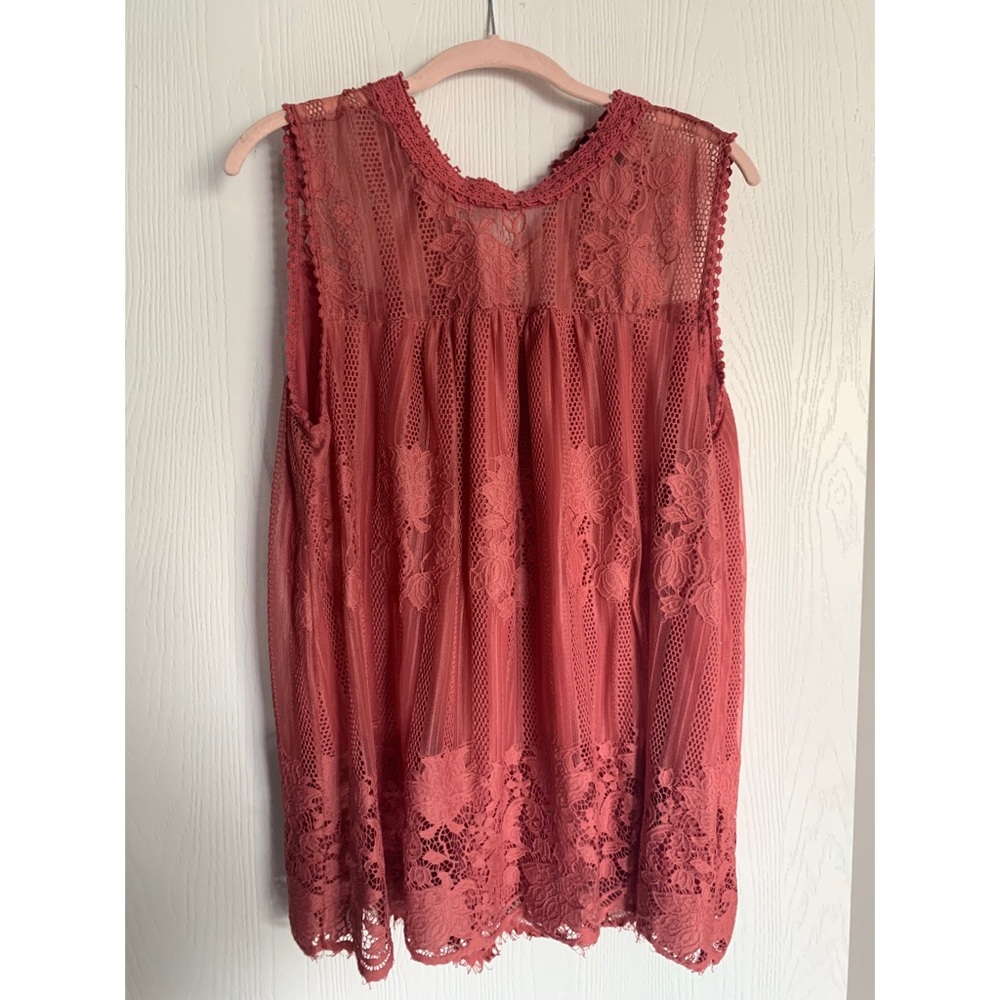 Worthington Coral Blouse